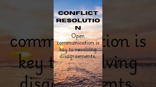 Resolve Conflicts quotes facts motivation [upl. by Nyrehtak]