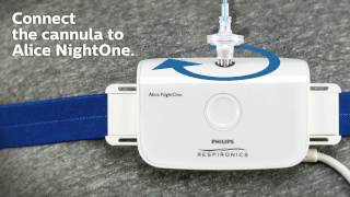 Alice NightOne Patient Setup  Philips  Sleep Diagnostic Testing [upl. by Ahsratal714]