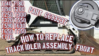 How TO Replace track idler assembly [upl. by Ycnuahc259]