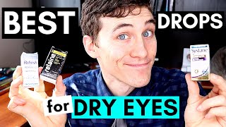 Best Dry Eye Drops  My Top 3 Artificial Tears Eye Drops [upl. by Maclay393]