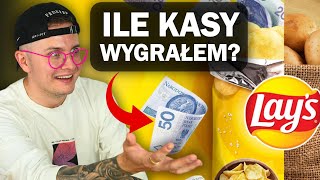 OTWORZYŁEM 100 PACZEK CHIPSÓW LAYS W LOTERII  ILE WYGRAŁEM KASY [upl. by Melisent]