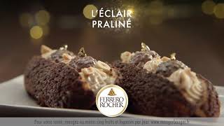 Ferrero Rocher – La recette de L’Eclair Praliné [upl. by Ahsikit448]