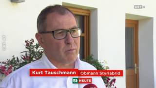 Ferkelkastration ORF STEIERMARK HEUTE [upl. by Akirdnwahs538]