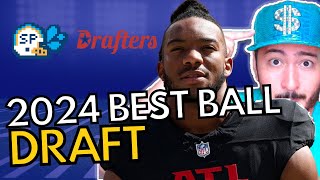 Drafters Draft Hero RB For 500000  2024 Best Ball Draft 111 [upl. by Donnell]