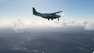 Real Caravan Pilot flying FS2020  Curitiba Londrina IFR [upl. by Yelmene694]