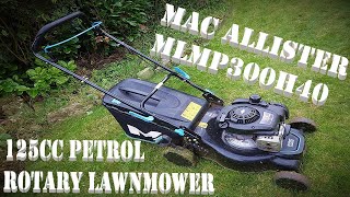 Mac Allister MLMP300H40 125cc Petrol Rotary Lawnmower Long Term Test [upl. by Longan]