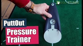 Das beste Trainingstool für die Puttingmatte Test PuttOut Pressure Trainer Premium [upl. by Lleunamme410]