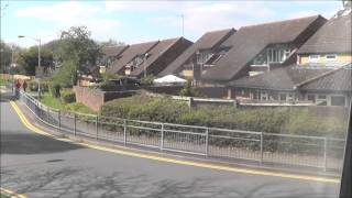 First Essex Bus Route 5 Pitsea Tesco to Basildon Bus Station [upl. by Rem]