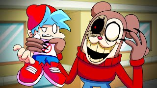 BOYFRIEND vs TWIDDLEFINGER Friday Night Funkin Logic  Cartoon Animation [upl. by Irual373]