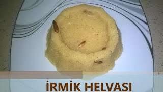 İRMİK HELVASI TARİFİ [upl. by Gwenore]