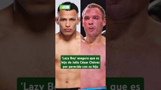 ¿Lazy Boy Rodríguez es hijo de Julio César Chávez Esto dijo el peleador de UFC [upl. by Ennahtur]