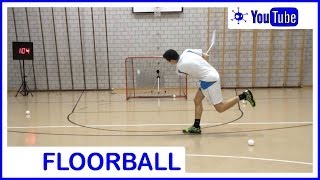 Floorball Shooting Slapshot [upl. by Assennav]