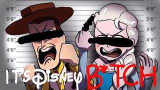 Disney Movie voice actors cursing but its the actual characters an animation [upl. by Adriena343]