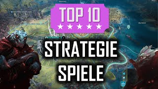 TOP 10 der besten Strategiespiele  Echtzeitstrategie amp Rundenstrategie für PC [upl. by Divadleahcim978]