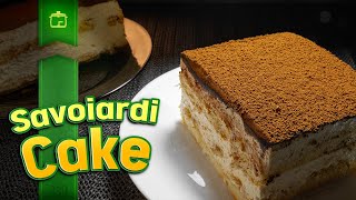 Indulgent NoBake Dessert Savoiardi Cake Recipe with Creamy Layers [upl. by Lleda560]