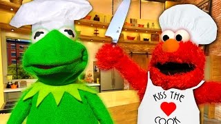 Kermit the Frog and Elmos Cooking Show  Kermits Kitchen [upl. by Anahsit]