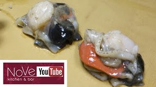 Live Scallop Tempura  How To Make Sushi Series [upl. by Lahcar]