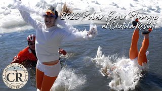 2023 Polar Bear Plunge at Chetola Resort  Winterfest [upl. by Egon]