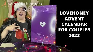 2023 Lovehoney Advent Calendar For Couples Unboxing amp Review [upl. by Narak]