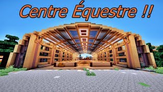 Centre Équestre  Écurie sur MINECRAFT  😱 [upl. by Annaeg]