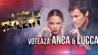 Anca si Lucca la Romanii au Talent  Guardians of Galaxy 2 [upl. by Teece369]