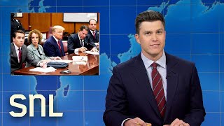 Weekend Update Donald Trumps Arraignment Marjorie Taylor Greene Slams NYC  SNL [upl. by Juna]