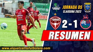 VICTORIA DEL CAMPEÓN  Malacateco 2 vs Municipal 1  Jornada 05 Clausura 2022 RESUMEN COMPLETO [upl. by Dlaner74]