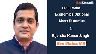 Macro Economics  Bijendra K Singh  Economics Optional  UPSC  Eco Vision IAS  Hindi Medium [upl. by Aihc]