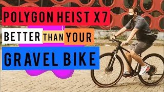 urban bike POLYGON HEIST x7 short review [upl. by Ltney358]