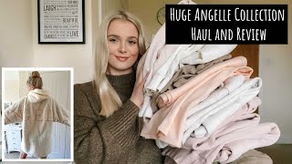 HUGE Review and TryOn Haul of all my Angelle Collection pieces  Elle Darbys Loungewear Brand [upl. by Lander]