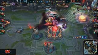 FNC vs KLG  PlayIn Day 3  2017 World Championship  Fnatic vs Kaos Latin Gamers [upl. by Ymorej985]