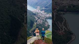 norway odda travel cinematic dji mountains dronevideo hiking [upl. by Eaned]