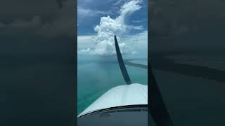 A36 Bonanza approach into Treasure Cay [upl. by Avie]