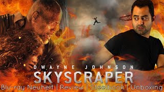 Skyscraper  Bluray Neuheit  Review  Steelbook  Unboxing [upl. by Lindberg48]