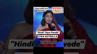 Solid Lyka Estrella Solid Vocal Hindi Tayo Pwede l Solid Voice l Kaya Pala Sya Ang Nanalo [upl. by Lavelle83]