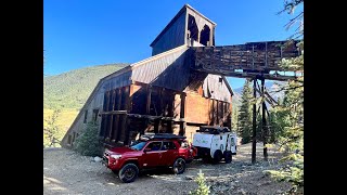 Colorado Day 1 w NoBo 106 Silverton Ironton Ghost Town Yankee Girl Mine amp Red Mtn Mining Area [upl. by Llenor44]