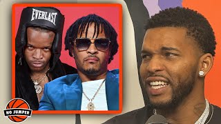 600Breezy Clowns AyooKD amp Speaks on Beef with TI [upl. by Gnoix]