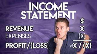 The INCOME STATEMENT for BEGINNERS [upl. by Oiuqise121]