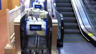 Walmart Shopping Cart Escalator [upl. by Edmund405]