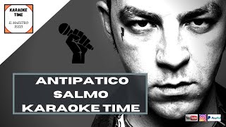 ANTIPATICOSALMO Versione Karaoke Karaoke Time [upl. by Waylan]