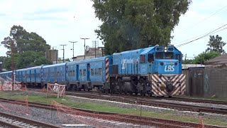 EMD G22 7744 LBS Saliendo de Tapiales [upl. by Artened471]