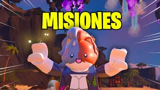 MISIONES SEMANALES de Lego Fortnite  Islas Perdidas  Pase Tesoros Tropicales [upl. by Gurney]