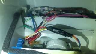 Replacing the GE freezer evaporator fan motor [upl. by Aylat]