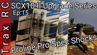 SCX10 II Upgrade Series Proline ProSpec Scaler Shocks  Ep 15 [upl. by Mikkanen]