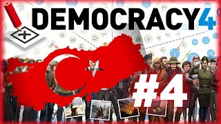 Democracy 4 Türkçe 4 2Seçim [upl. by Aihsal]