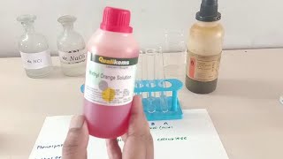 Acid Bases Indicator Test  Chemistry Demonstration  Grade 7  12  indicators [upl. by Seldon864]