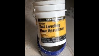 Disappointed with Quikrete FastSet SelfLeveling Floor Resurfacer [upl. by Korie948]