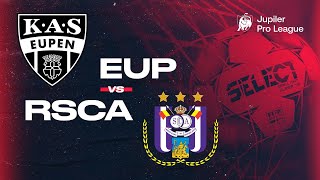 KAS Eupen – RSC Anderlecht hoogtepunten [upl. by Gorlin472]