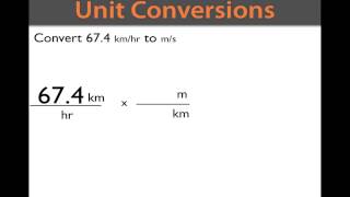 How to convert Kmhr to ms [upl. by Limemann127]