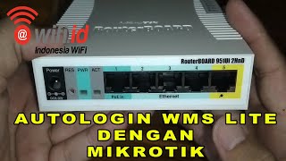 Autologin wms wifi id terbaru 2023 menggunakan mikrotik [upl. by Aihtnys]